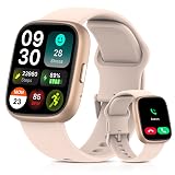 EchoByte 2026 Upgraded Smart Watch Alexa Built-in【1.83" HD Touchscreen】【BT5.3 Call, 100+ Sports Modes & IP68 Waterproof】 Fitness Tracker 24/7 Heart & Sleep Monitor for Android iOS Men Women