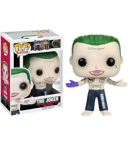 Funko Pop! 107 THE JOKER［スーツ］ Amazon.com: FunKo POP Movies: Suicide Squad The Joker (Suit