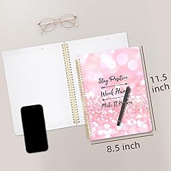 Stanoha Cute Spiral Notebook journal A4 Aesthetic