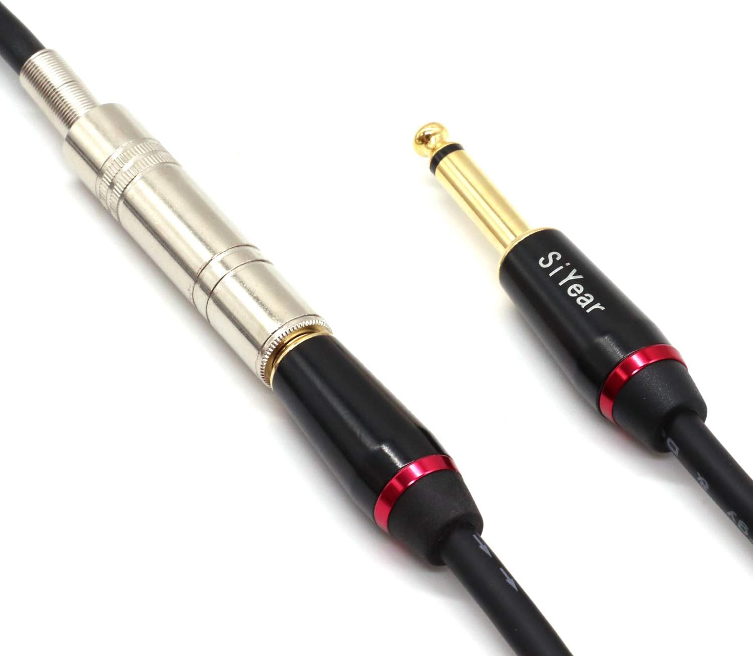 SiYear 6.35 mm 1/4" Female to XLR Male Adapter Cable,Quarter inch TS/TRS to XLR 3 Pin Interconnect Cable (1.5M) - Image 5
