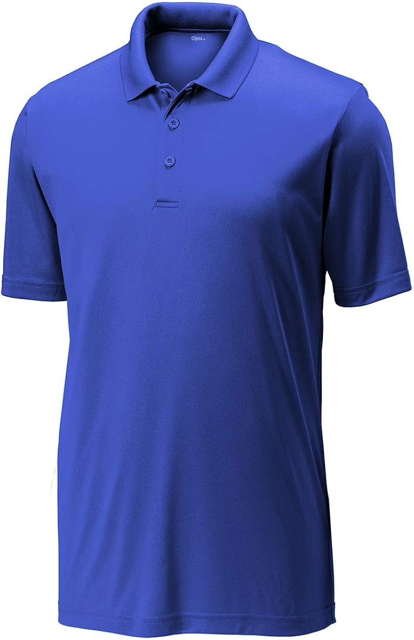 Opna Mens Dry-Fit Golf Polo Shirts: Clothing