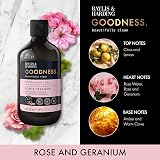 Baylis & Harding Rose Geranium Bath Soak 500ml x3 Vegan Natural Plant-Based view 3