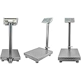 Houseables Industrial Platform Scale 600 LB x .05, Digital Shipping Price Computing Postal Scale