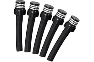 RUTU Gas Cap Vent Hose Fuel Tank Vent Valve Tube with Check Ball Universal CNC Aluminum Breather Hose for ATV Dirt Pit Bike M