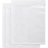 iMailer - 200 PCS 9.5"x12" Packing List Pouch- Clear Plastic Envelopes with Self-Adhesive Seal for Packing Slips and Invoices