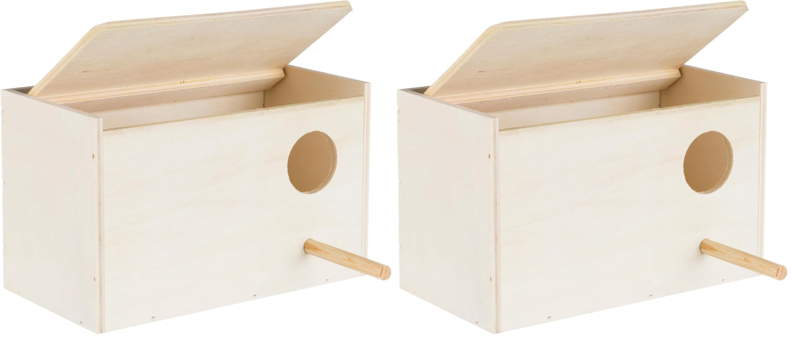 TRIXIE 5630 Nesting Box, Beige, 21 x 12 x 13 cm (Pack of 2) — image 1