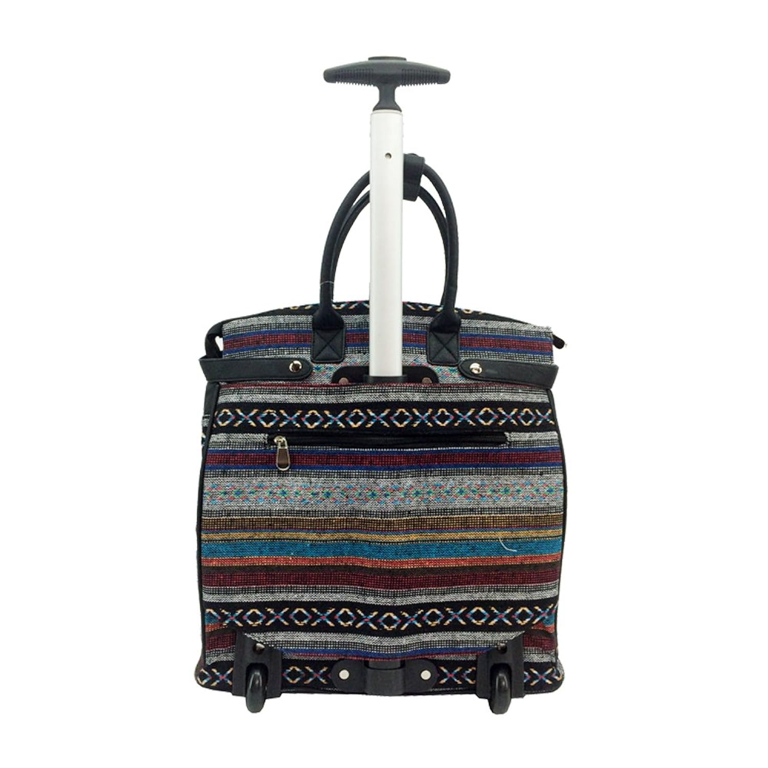 Rollies Daisy Sunflower Foldable Luggage Rolling Tote Carryon Travel