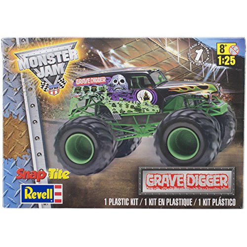 Revell snaptite max  grave digger monster truck model k…