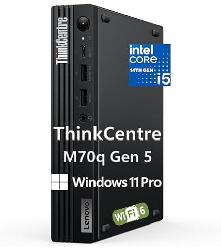 Amazon.com: Lenovo ThinkCentre M75q Gen 2 11JJ007TUS Desktop