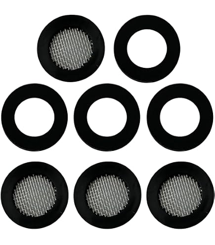 GCASLK-3 Pack 3/4 Shower Head Gasket, Washer Filters Water Impurities, Creates A Seal To Prevent Leakage For 1 2 Shower Head GCASLK-3 Pack 3/4 Shower Head Gasket, Washer Filters Water Impurities, Creates A Seal To Prevent Leakage For 1 2 Shower Head