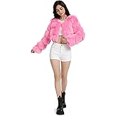 Women's Real Fox Fur Coat Thick Warm Fur Jacket Winter Fuzzy Outerwear Fluffy Short Coat