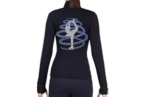 NY2 SPORTSWEAR Figure Skating Polartec Polar Fleece Jacket with Rhinestones JR254MIX - Child Sizes