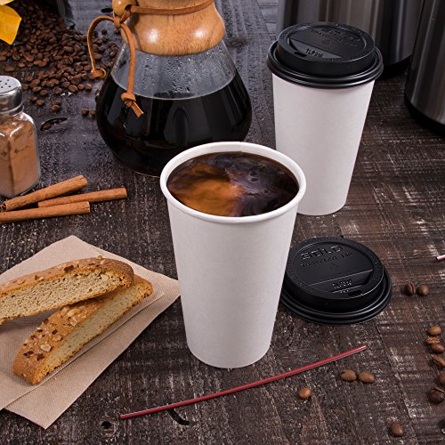 Solo 420W-2050 20 oz White SSP Paper Hot Cup (Case of 600)