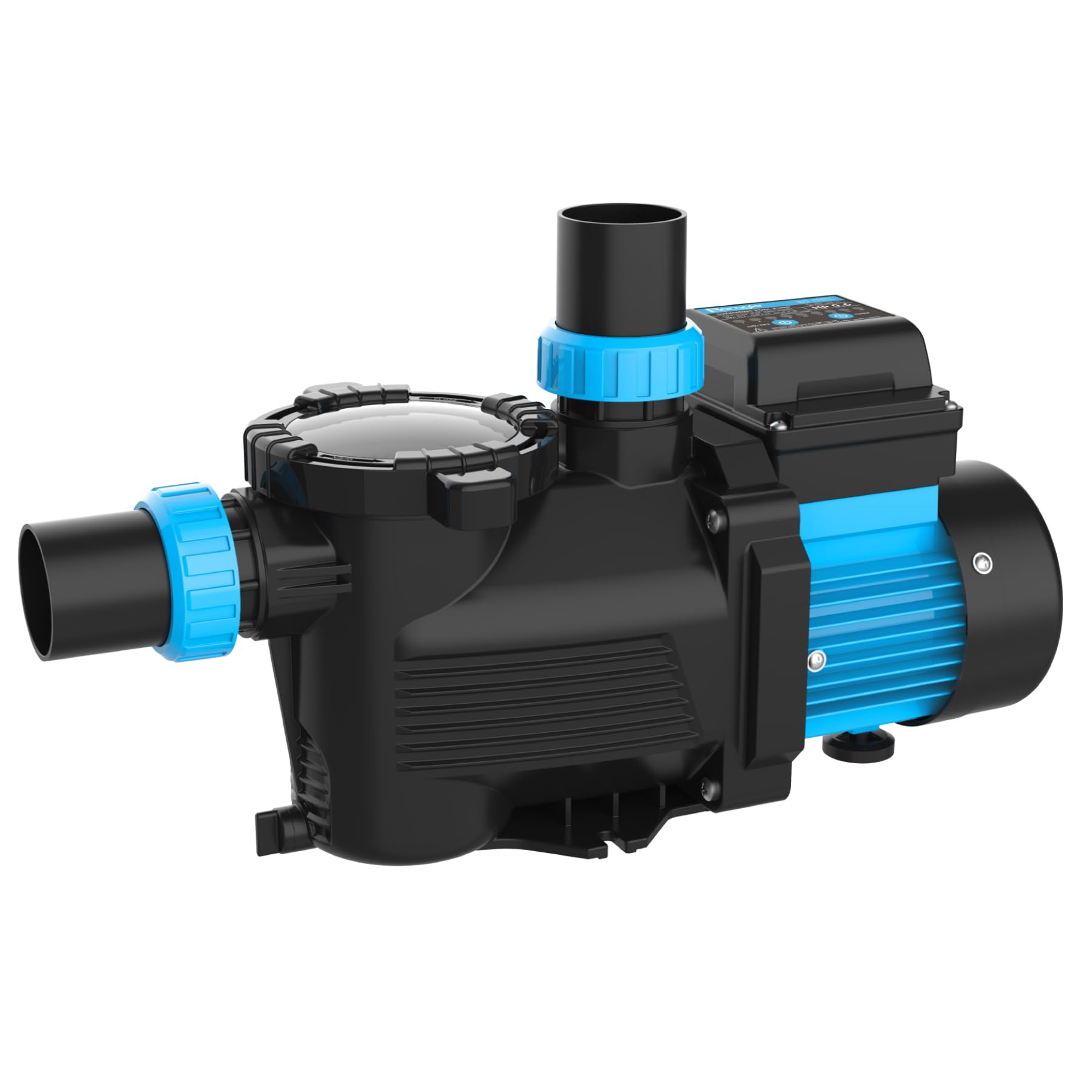 Photo 1 of BOMGIE In/Above Ground Pool Pump High Flow Powerful Self Priming Pool Pump with Timer,2.2 HP 6950 GPH 115V