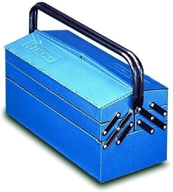 Heco 108 7 - Caja Herramientas Metalica Heco 108.7=108: Amazon.es: Bricolaje y herramientas