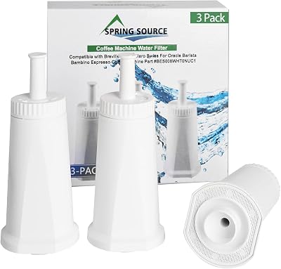Maylove 3Pack Water Filters for Sage SES 990/980/500/878/875/880/920/810 Coffee
