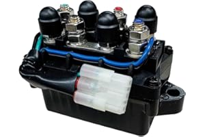 LPFIDI ATV Winch Solenoid Universal Winch Solenoid Relay Switch Assembly 0436-700,1436-066 Compatible with 2005-2016 Arctic Cat's With A Warn or Arctic Cat Winch Replaces #1436-970,1436-187,0409-066