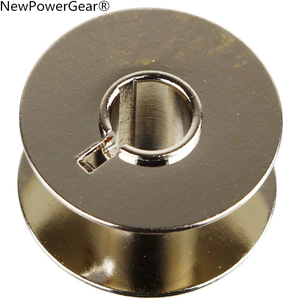 NewPowerGear 10 pcs Metal Bobbin Replacement For BERNINA