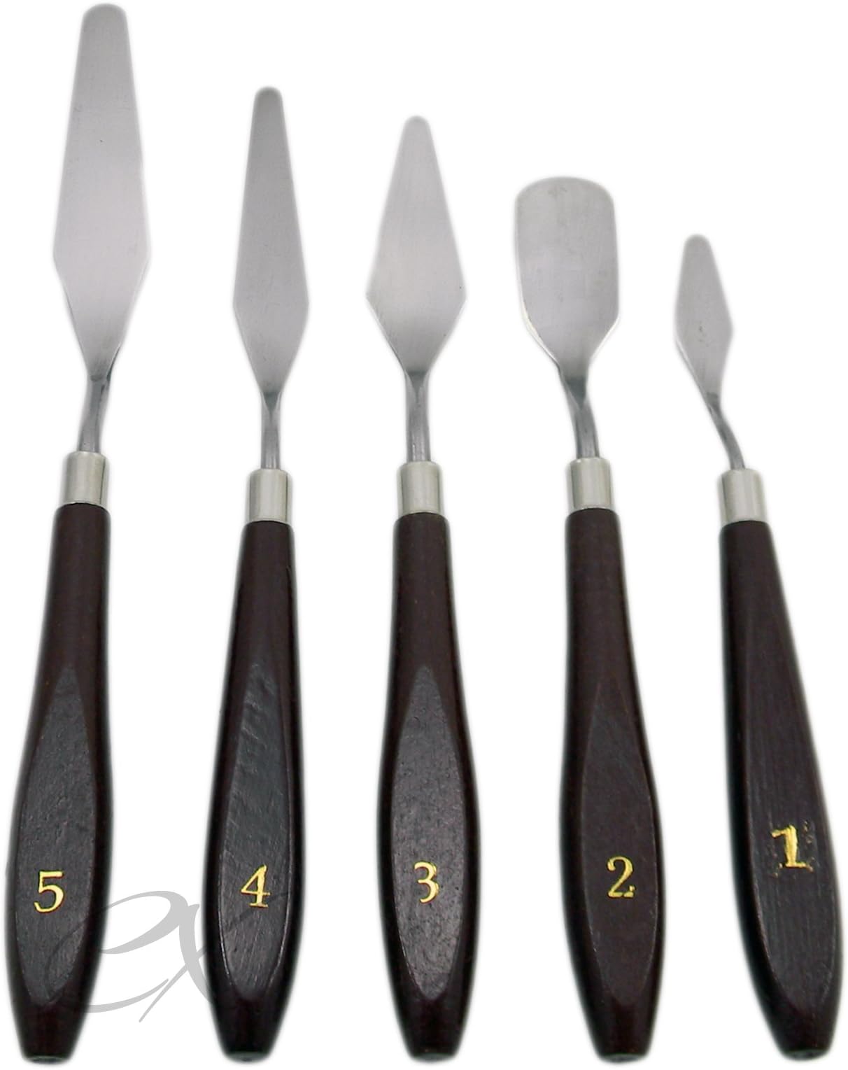 Darice 5 Pcs Artist Painting Palette Oil Paint Knives Spatula Set