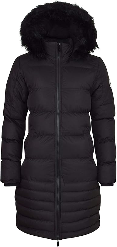 crosshatch puffer jacket