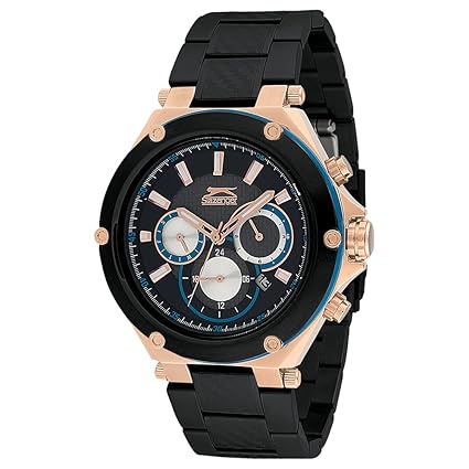 SLAZENGER Mens Round Dial Chronograph Watch-SL91260203