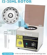 CGOLDENWALL Lab Centrifuge 4000rpm 12x20ml 2325xg Timer Hospital Biological view 2