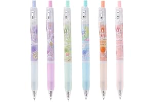 AIGHOMNE 6 Pieces Pin Pen Weeding Tool for Vinyl, Precision Air Release Weeding Pen, Quick Pinpen Vinyl Pen Weeder Pokey Tools (02-Lovely seris)