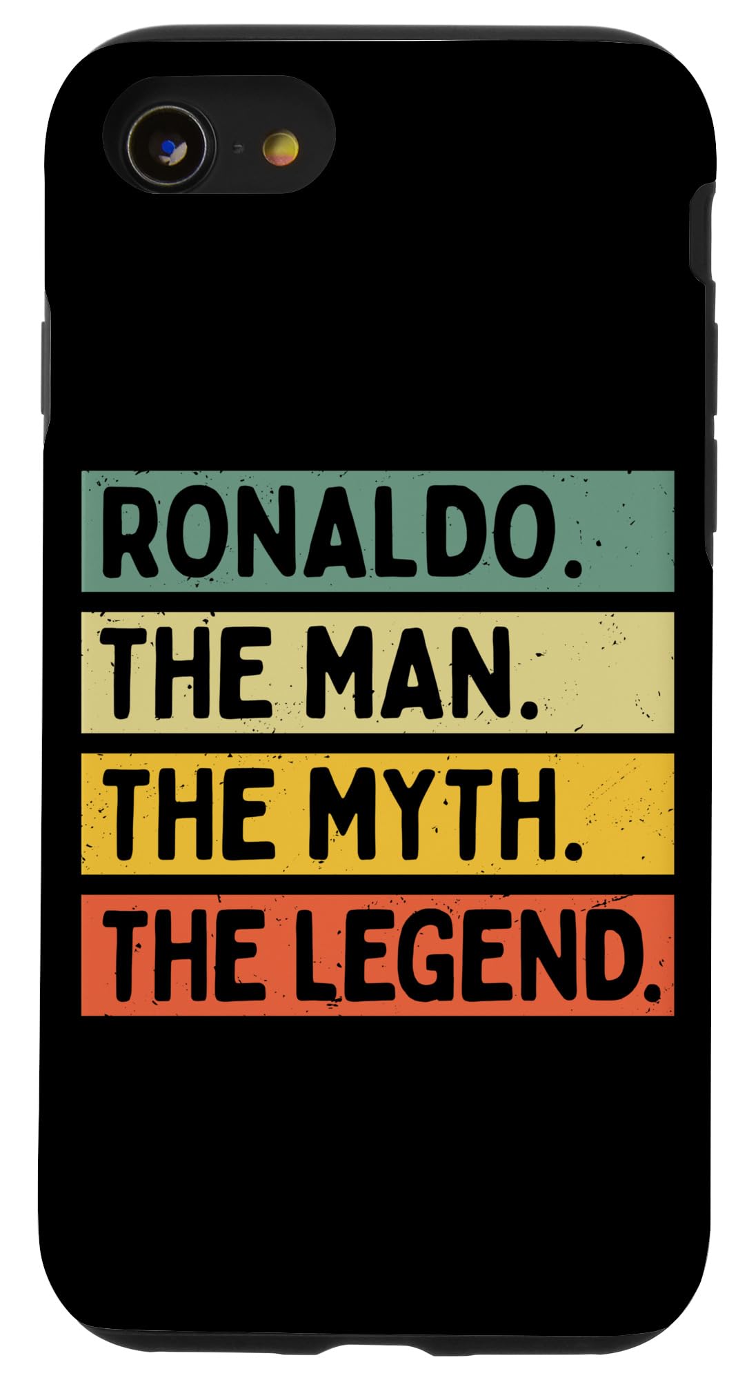 Ronaldo The Man The Myth The Legend Funny Personalized Quote Case for iPhone SE (2020) / 7/8