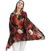 Max Hsuan Women’s Solid Sequin Fringe Tassel Tunic Blouse Caftan Plus Size Loose Long Pullover Sweater Tunics