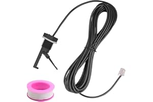 SEAYOO Flow Switch for Hayward Salt Systems, GLX-FLO-RP Pool Flow Sensor Switch for All Hayward Goldline and Aqua Salt Chlorine Generators, with 15ft Cable Flow Switch