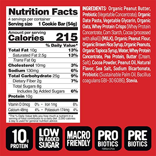 FlapJacked Soft Baked Cookie Bar Variety, 12 count | Protein Snack Bar | Prebiotics + Probiotics | Gluten-Free - Thumbnail 3