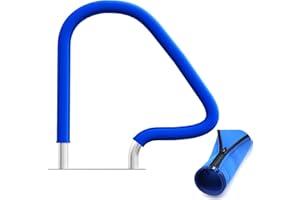 Moleney Pool Handrail Cover, Slip Resistant Pool Hand Railing Grip Sleeve, Rail Grip for Swimming Pool Hand Railing Cover, Safety Grip Sleeve with Zipper(10 feet, Royal Blue)