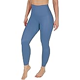 90 Degree By Reflex Womens High Waist High Shine Faux Leather Disco Ankle Leggings