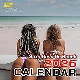 Sexy Girls On Beach Calendar 2026