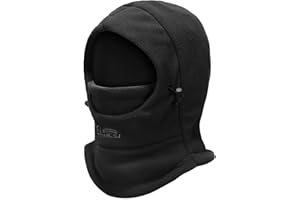 STQ KIDS Winter Hat Balaclava Ski Mask Full Face Girls Boys Unisex Warm Comfort Soft Adjustable Snow Hat Cold Weather