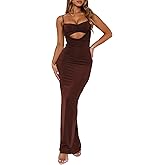 Women's Backless Sleeveless Spaghetti Strap Bodycon Mini Dress Slim Fit Summer Party Club Night Out Beach Dresses