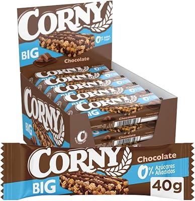Big Barritas Sin Azúcares Añadidos Sabor Chocolate, 40 g