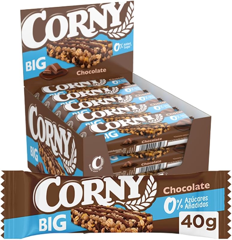 Big Barritas Sin Azúcares Añadidos Sabor Chocolate, 40 g
