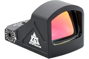 AT3 Tactical ARO-Mini™ Red Dot Sight for Subcompact Pistols - 3 MOA Reticle - RMSc Footprint