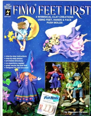 Fimo Feet First: 5 Whimsical Clay Creations Using Feet Hands & Face Push Molds