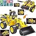 Gili Building Toys Gifts for Boys & Girls Age 6yr-12yr (Bulldozer & Tank), Construction Engineering Set for 7, 8, 9, 10 Year Old Kids Christmas Birthday, Best Educational STEM Learning Kits primary