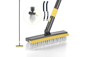 Wlich Grout Cleaner Brush,Gap Cleaning Brush Set,Tile Cleaning Brush Floor Scrub Brush Crevice Cleaning Brush for Cleaning Household Bathroom Tiles,Kitchen Floor, Baseboards and Corner