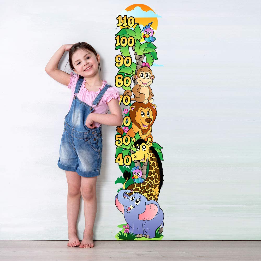 kina - UVB00344 Meters Children Wall Decoration in Transparent PVC Wall Stickers - Size 25x120