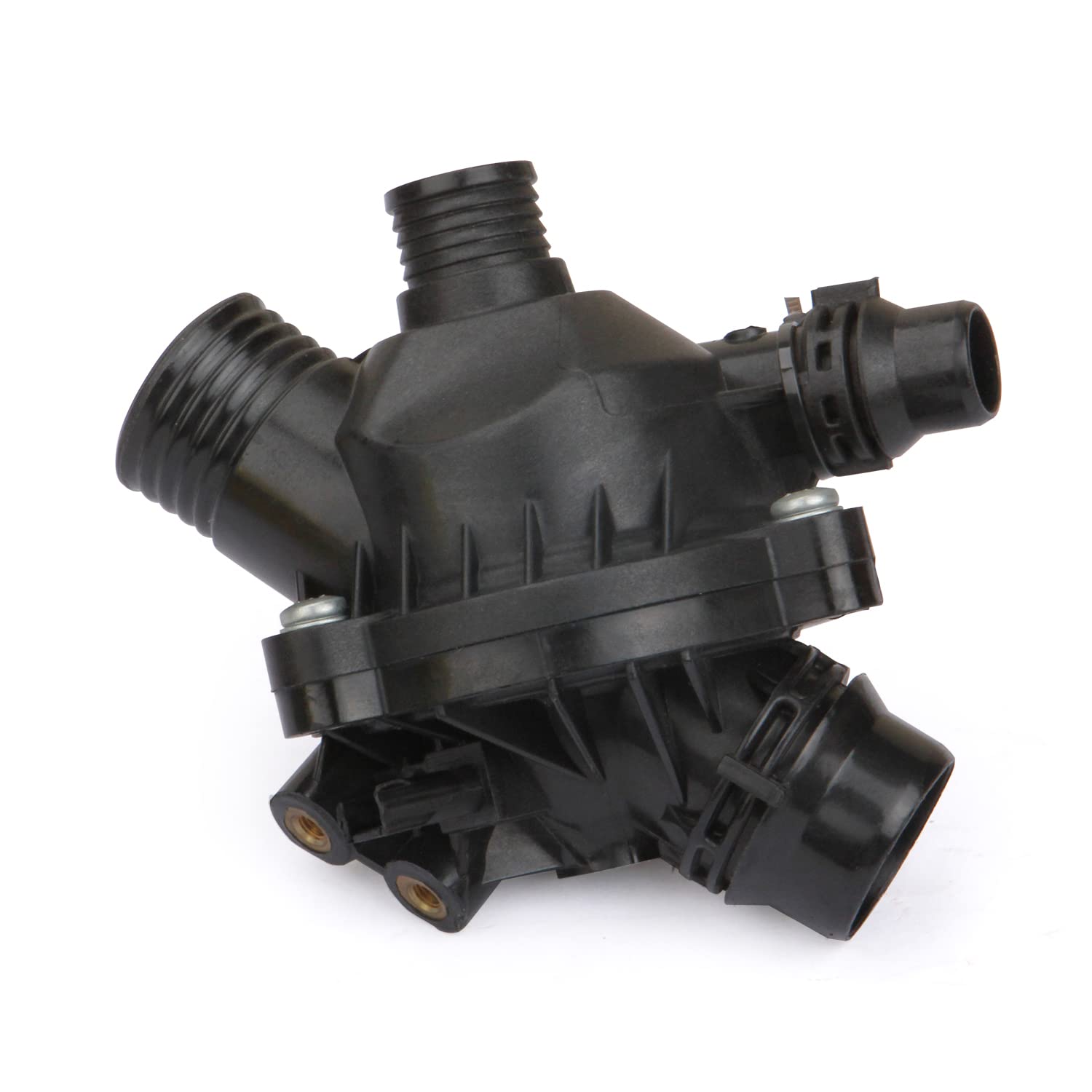 Photo 1 of MITZONE Engine Coolant Thermostat Assembly Compatible with BMW E90 E92 E60 E83 323i 325i 328i 330i 335i 525i 528i x3 Z4 128i Replace 11537549476