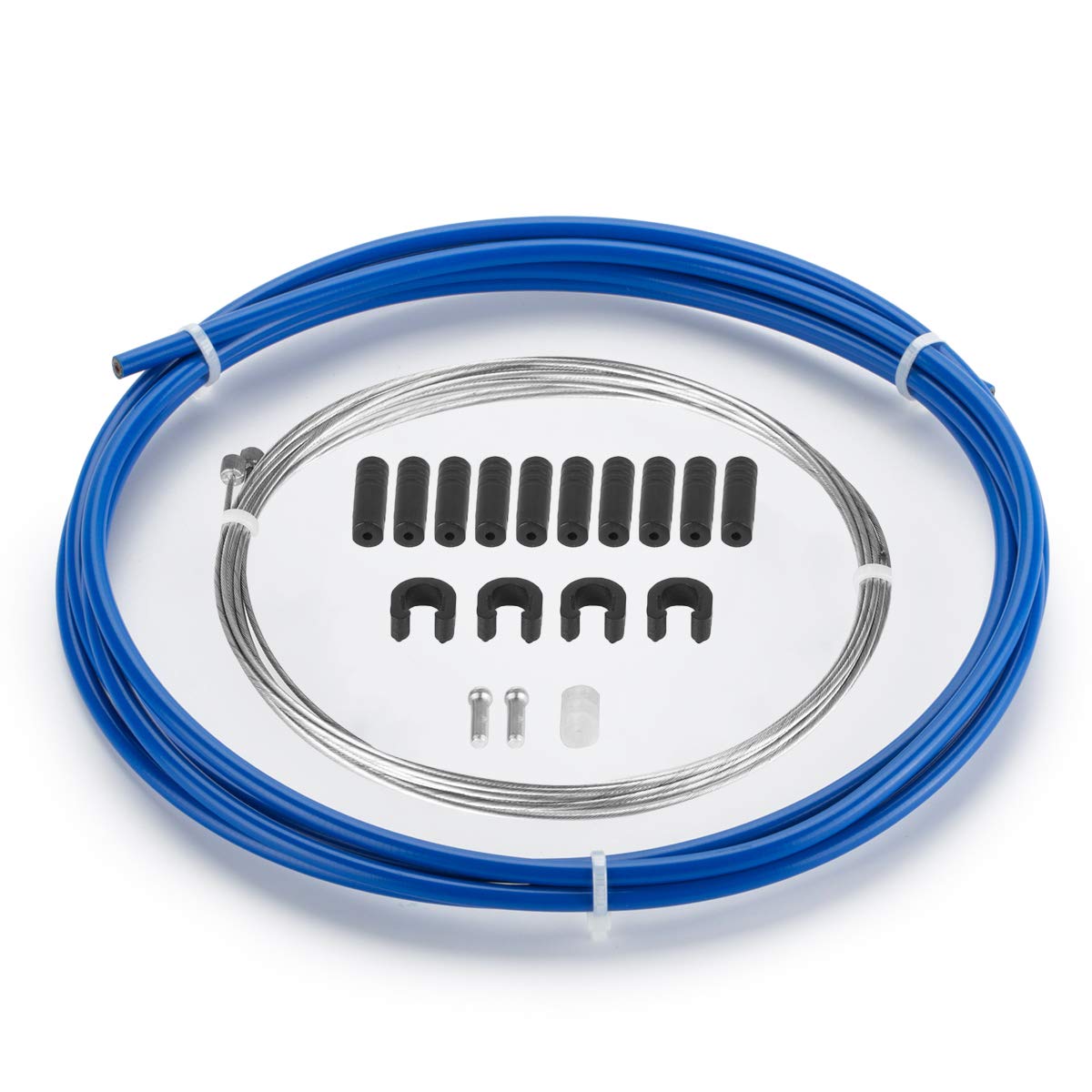 CNC Bicycle Shifter Cable Housing for Road/Mountain Bike/MTB, Blue