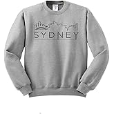 TeesAndTankYou Skyline Sydney Australia Sweatshirt Unisex
