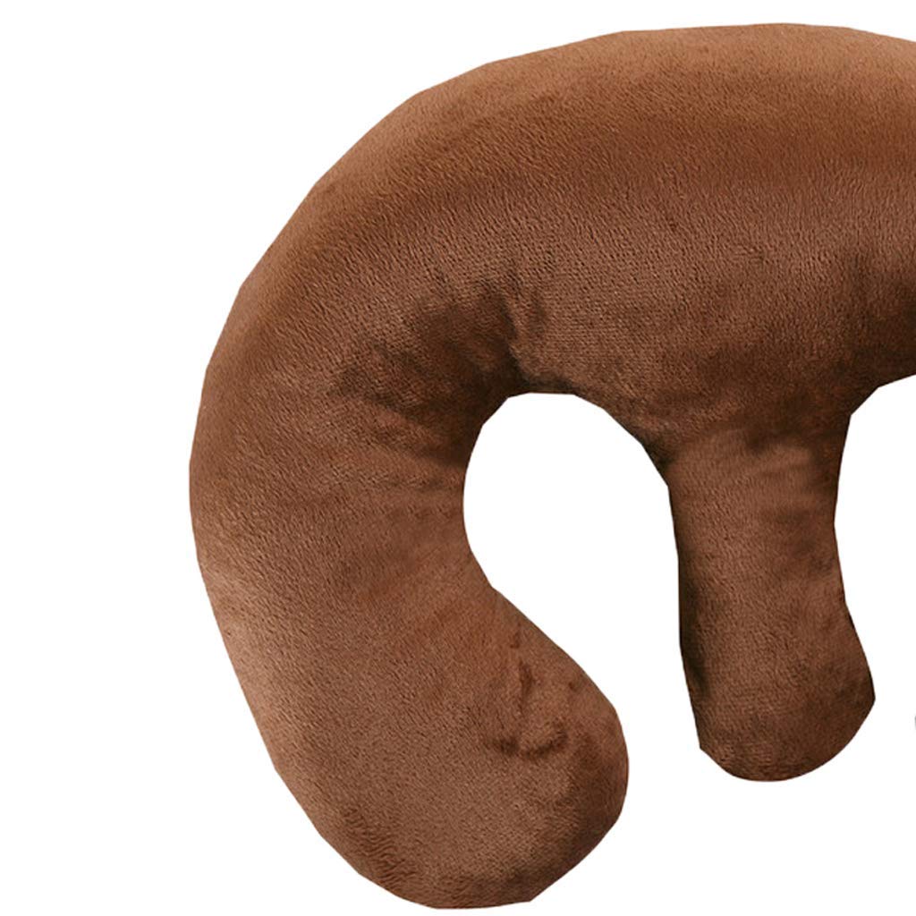 Beauty Salon Breast Pillow Feminine Bolster Breast Pillow for Massage Table, Massage Face Cradle Rest Pillow for SPA Salon, Soft Cotton Fabric - Dark Coffee : Beauty