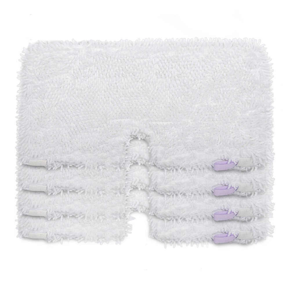 HIFROM(TM 4pcs Replacement Steam Mop Pad Duster Microfiber Cleaning Pads For Shark S3550 series S3501 S3601 S3550 S3901 S3801 SE450