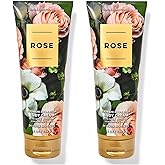 Bath & Body Works Ultimate Hydration Body Cream For Women 8 Fl Oz 2- Pack (8 Ounce (Pack of 2), Rose)