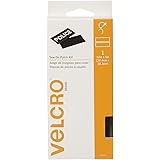 VELCRO Brand - Sew On Fasteners - Sew On Patch Kit 12" x 4" - Black